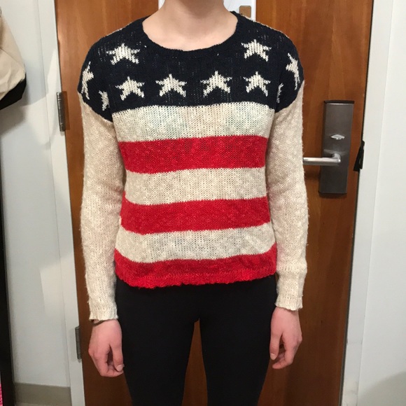 Forever 21 Sweaters - American flag sweater